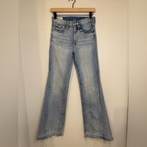 GAP High Rise '70s Flare Jeans Blue Size 26/2R